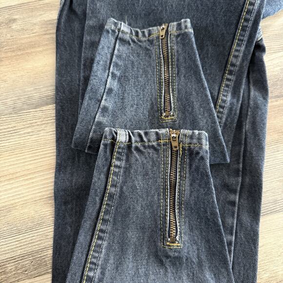 Vintage Echo Jeans High Waisted Tapered Denim Pants Zip Ankle Women’s 29 - Picture 8 of 8
